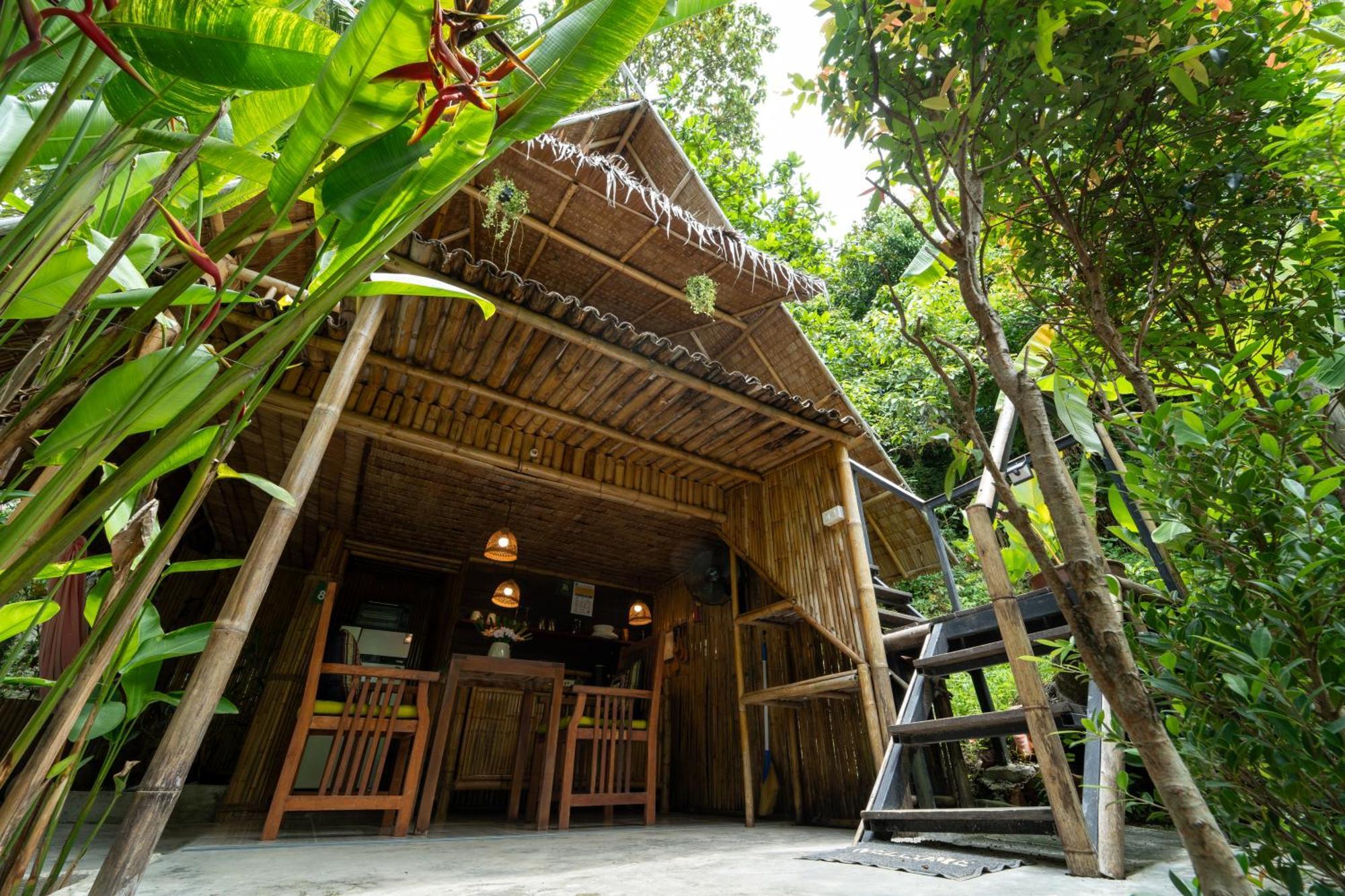 Bamboo Bay Eco Resort Srithanu Exterior foto