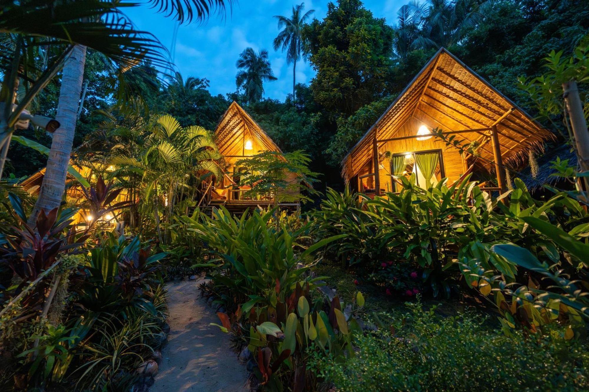 Bamboo Bay Eco Resort Srithanu Exterior foto